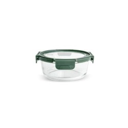 CONTENEDOR VIDRIO REDONDO 950ML C/TAPA 8589-V