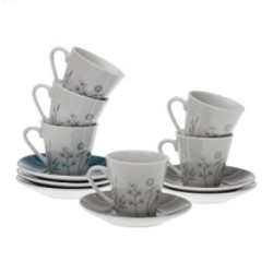 SET 6 TAZAS DE CAFÉ - MODELO NOMMA