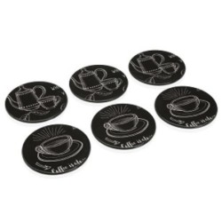 SET 6 POSAVASOS PIZARRA 19910211