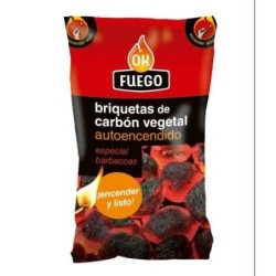 BRIQUETAS CARBON AUTOENCENDIDO 1,5KG. 50281