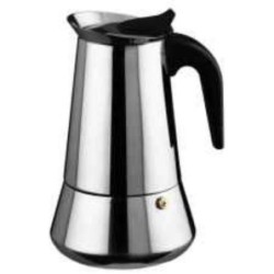 CAFETERA BONKAFFE INOX INDUCCION 6 TAZAS 6206