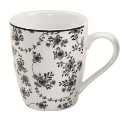 TAZA MUG ARMONIA NEGRO 8 CM 692001