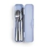 SET 3 CUBIERTOS INOX C/ESTUCHE LUNCH AWAY 700600
