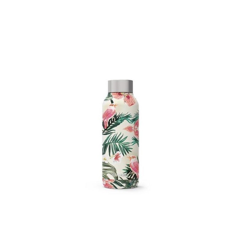 BOTELLA QUOKKA INOX SOLID JUNGLE FLORA 510ML