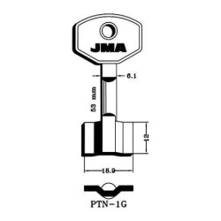 LLAVIN GORJA DE SEGURIDAD PTN-1G
