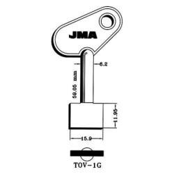 LLAVIN GORJA DE SEGURIDAD TOV-1G