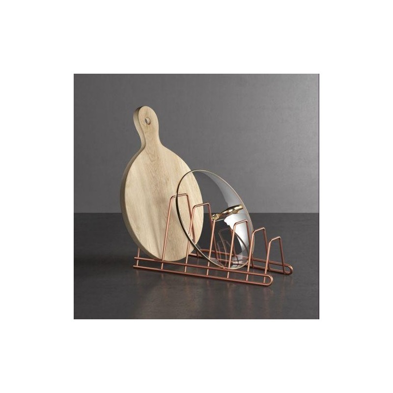 SOPORTE PARA 6 TAPADERAS CRICKET COPPER