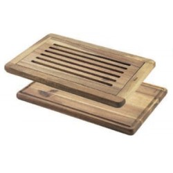 TABLA COCINA RANURADA MADERA ACACIA 39X26X2CM