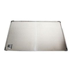 BANDEJA CON BORDON ALUMINIO 31X44 CM. 21031