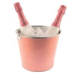 CUBITERA METALIZADA CON ASA ROSA 5L KOALA