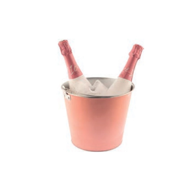 CUBITERA METALIZADA CON ASA ROSA 5L KOALA
