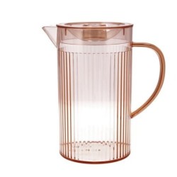 JARRA C/TAPA  1,5L CORAL POLIETILENO SUNSET