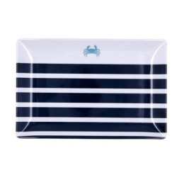 BANDEJA RECTANGULAR MELAMINA 30X20X2CM ATLANTIC