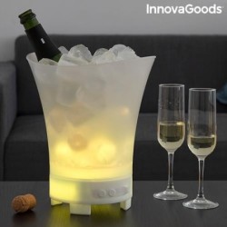 CUBITERA LED CON ALTAVOZ RECARGABLE SONICE