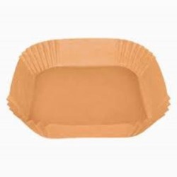 MOLDE PAPEL SILICONADO AIRFRYER 20X20X4.5CN (50UD)
