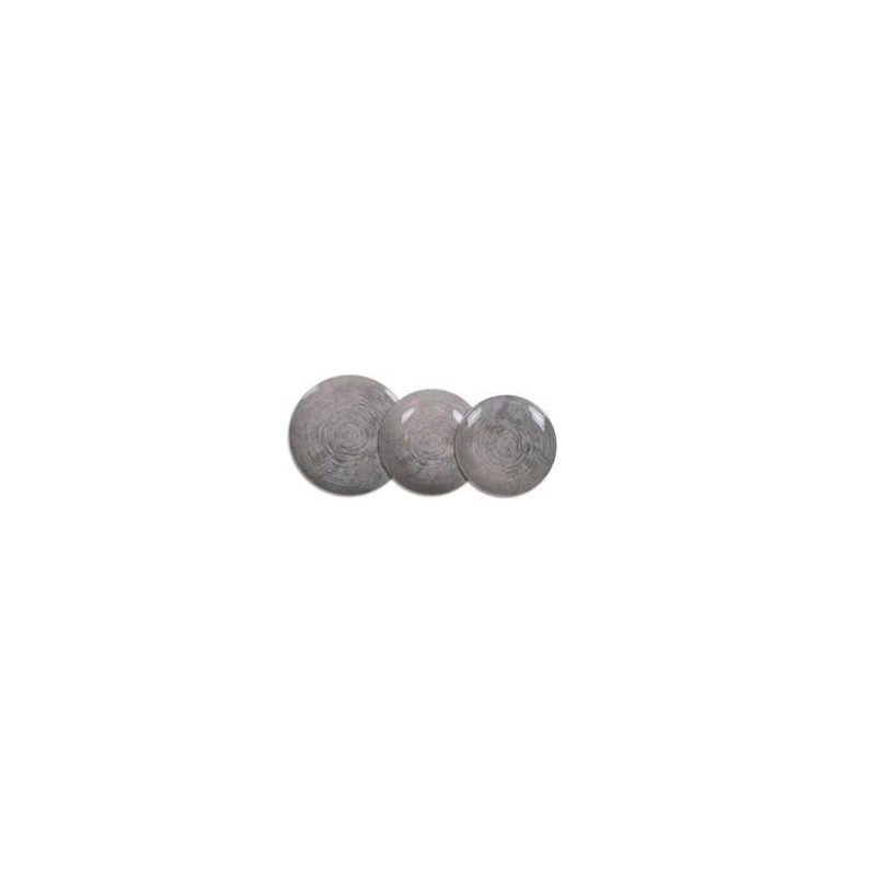 VAJILLA 12 PCS ARZUA GRIS BRILLO LM-ARZ26140