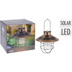 LAMPARA FAROL SOLAR LED RECARGABLE 512000560