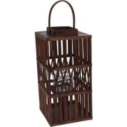 LINTERNA FAROL MADERA 48CM AAE325760