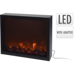 FAROL CHIMENEA CON LED 41X35CM ADA100110