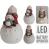 FIGURA PAPA NOEL CON ILUMINACION LED 40CM