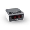 RADIO DESPERTADOR BLANCO RADIO AM/FM PANTALLA LED