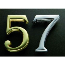 NUMERO LATON/50 NIQUEL SATINADO 7 E31007S