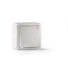 PULSADOR TIMBRE SUPERFICIE BLANCO 10A-250V S-7000