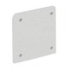 TAPA CAJA EMPOTRAR BLANCA MECANISMOS UNIVERSAL