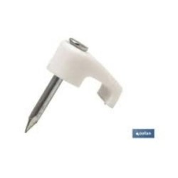 GRAPA CABLE PLANO 2X1 50 UDS.