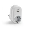 ADAPTADOR TT 16A-25V CON USB A+C 1321