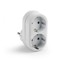 ADAPTADOR DOBRE TT 16A-250V BLANCO 1332