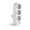 ADAPTADOR DOBLE TT 16A-250V CON INTERRUPTOR 1343