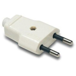 CLAVIJA 10 AH. 250 V. BLANCA 1001