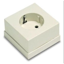 BASE TOMA TIERRA LATERAL SUPERFICIE 5023 BLANCO