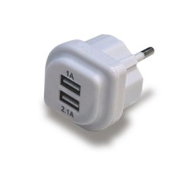 CARGADOR USB DOBLE 1450