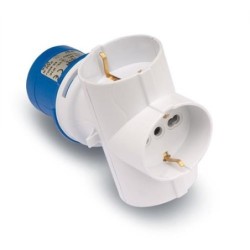 ADAPTADOR CLAVIJA 2P+T 3B.2P+TTL 13913