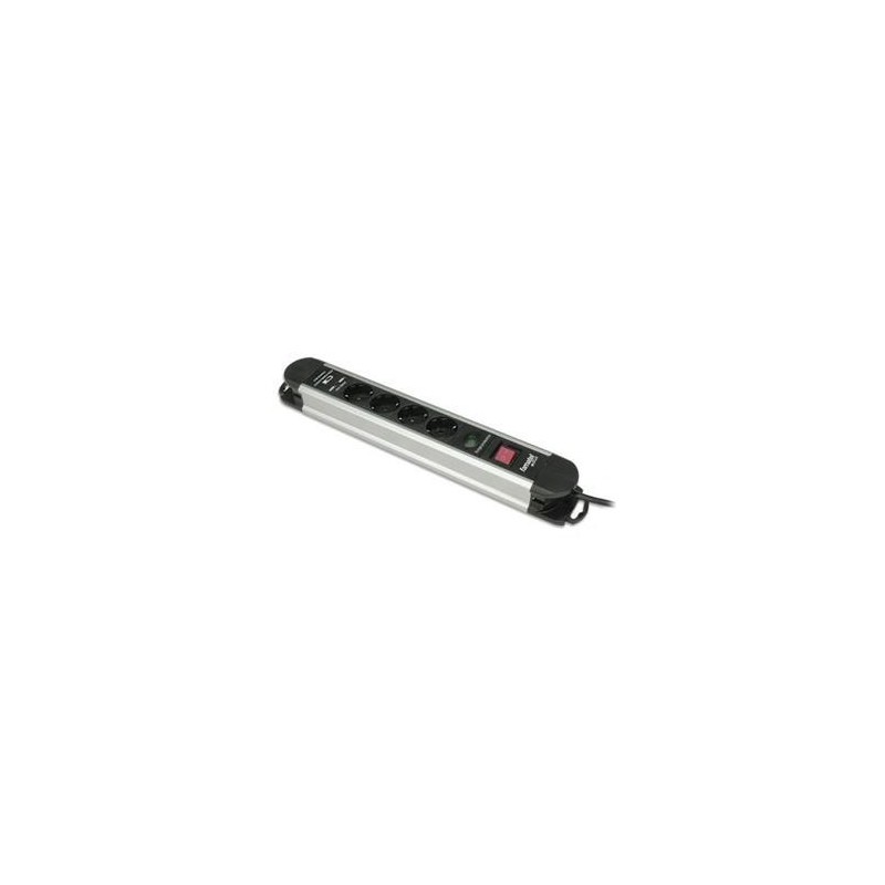 BASE 4 TOMAS + 2 USB CON INTERRUPTOR 22004