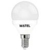 BOMBILLA LED 5 W. ESFERICA E14 LUZ CALIDA 21798