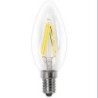BOMBILLA LED FILAMENTO VELA FRIA E14 4W 400LM