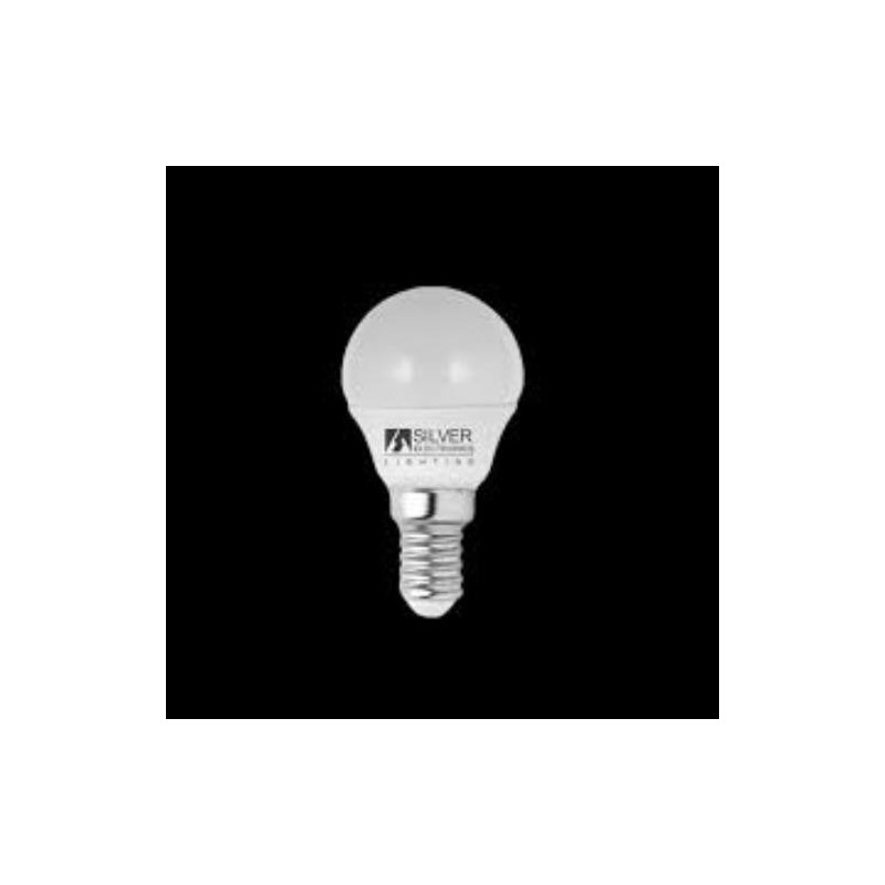 BOMBILLA LED ECO ESFERICA E14 600LM 7W 3000K 180