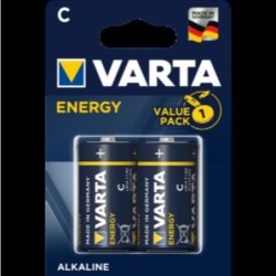 PILA ALCALINA ENERGY LR14 (BL.-2) 04114229412