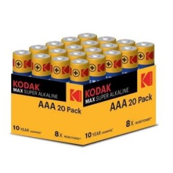 PILA ALCALINA MAX LR3 (AAA) 20U