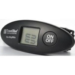 BASCULA DIGITAL PESA EQUIPAJE TRAVEL BLUE