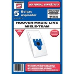 CAJA 5 BOLSAS ASPIRADOR HOOVER-MIELE 915730