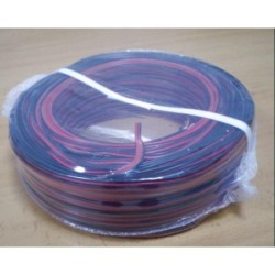 CABLE PARALELO AUDIO 2X0.50 MM. ROJO-NG0. ( M. )