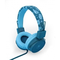 AURICULARES INFANTILES SAFE CABLE VERDE AZUL