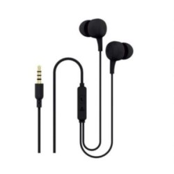 AURICULARES KSIX CON MICROFONO ERGONOMICO NEGRO