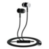 AURICULARES SMALL C KSIX CONECTOR USB C NEGRO