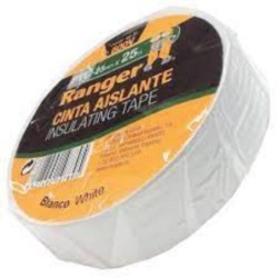 CINTA AISLANTE BRICO 25MMX25M BLANCA  10789