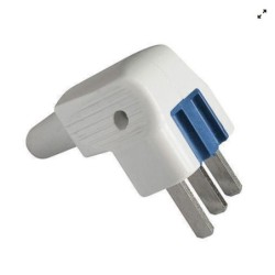 CLAVIJA ENCHUFE BIPOLAR 2P+T 25A 250V BLANCA